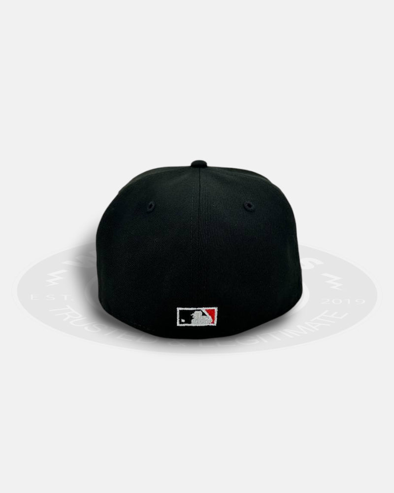 Los Angeles Dodgers Script Phantom 40th Black Prime 59FIFTY Fitted Hat