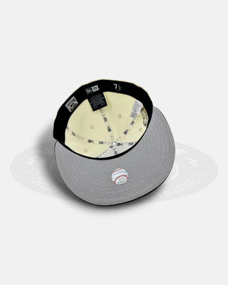 Los Angeles Dodgers Gold Alloy Drift 40th 59FIFTY Fitted Hat