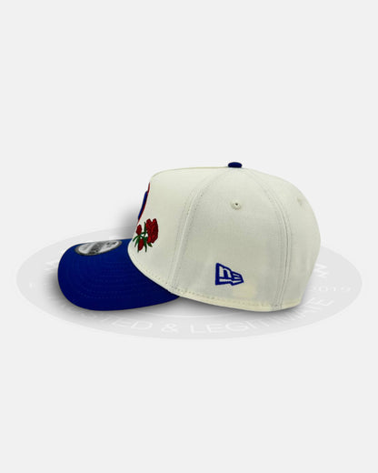 Chicago Cubs Chrome Rose Bloom 9FORTY A-Frame Snapback Hat