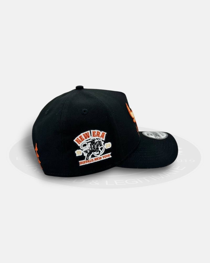 Chicago Bulls Midnight Desert Flame 9FORTY A-Frame Snapback Hat