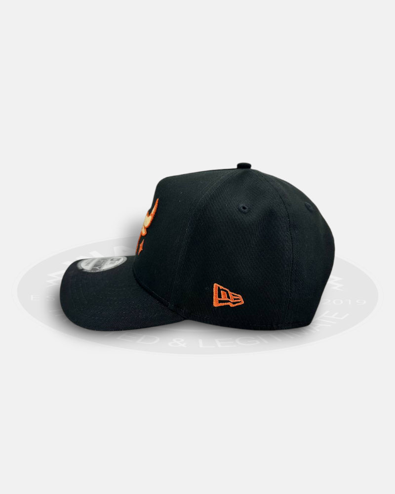 Chicago Bulls Midnight Desert Flame 9FORTY A-Frame Snapback Hat