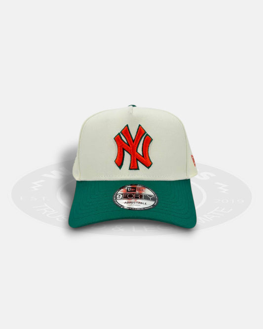 New York Yankees Citrin Verge 9FORTY A-Frame Snapback Hat