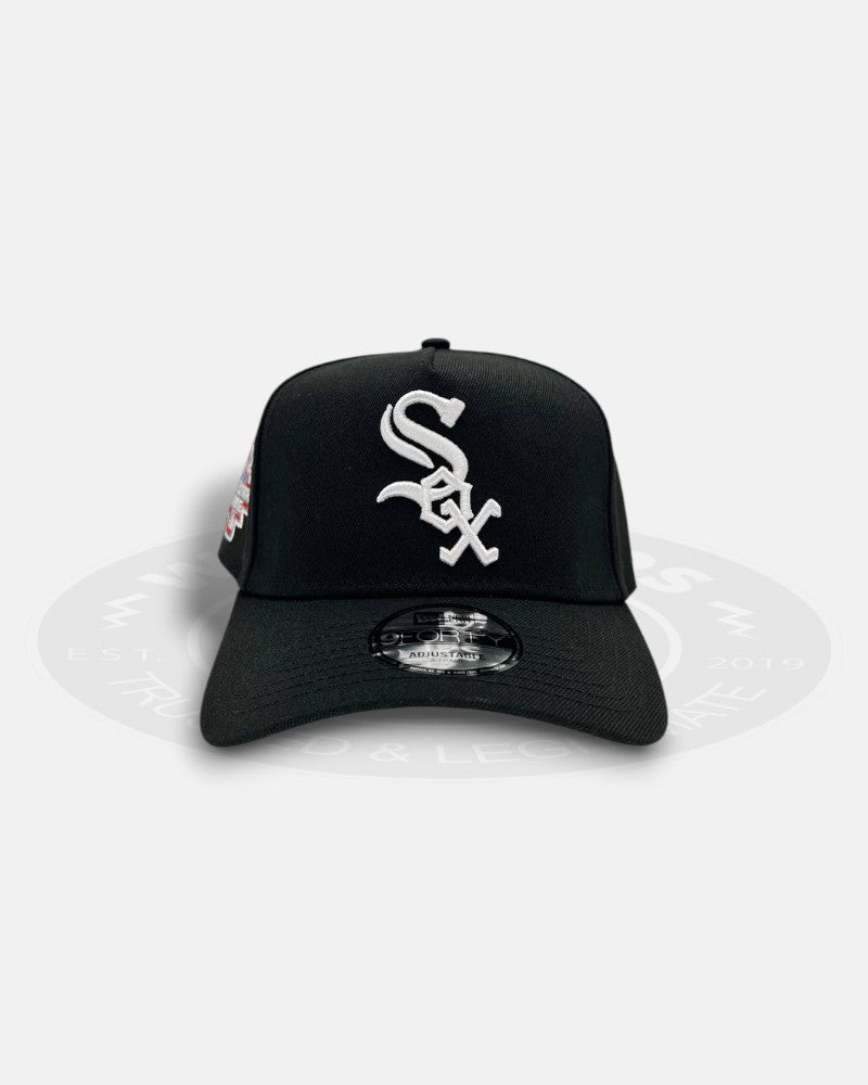 Chicago White Sox 2003 All Star Game 9Forty Chrome Black A-Frame Snapback Hat