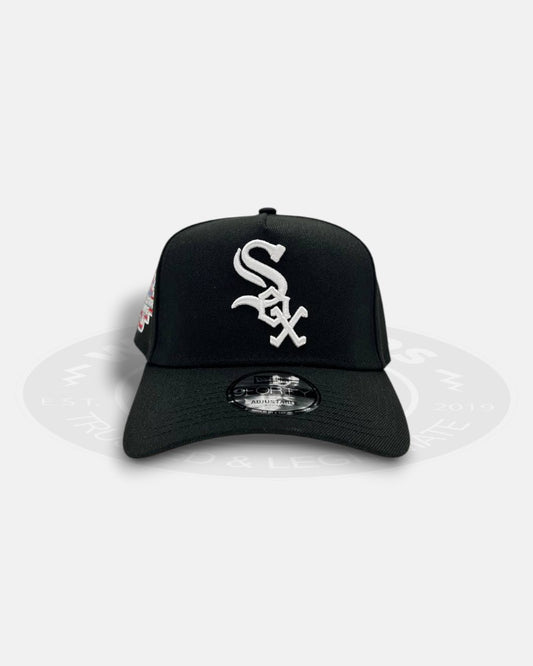 Chicago White Sox Showcase Night Black Red 9FORTY A-Frame Snapback Hat