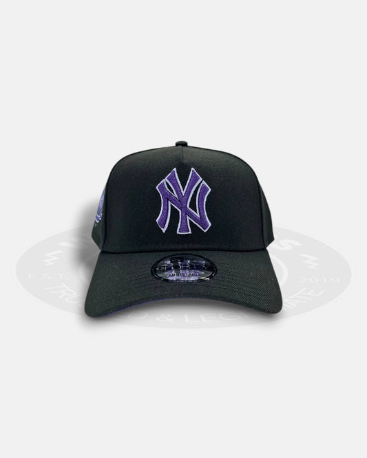New York Yankees 100th Anniversary Purple Underbrim 9Forty A-Frame Snapback Hat