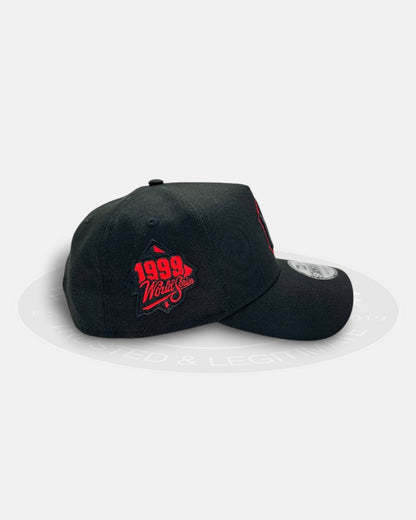 New York Yankees 1999 World Series Red Underbrim 9Forty A-Frame Snapback Hat