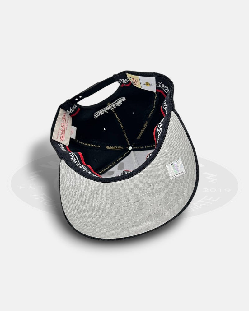 Los Angeles Lakers 2009-2010 Back to Back NBA Champions Two Tone Adjustable Fit Snapback Hat