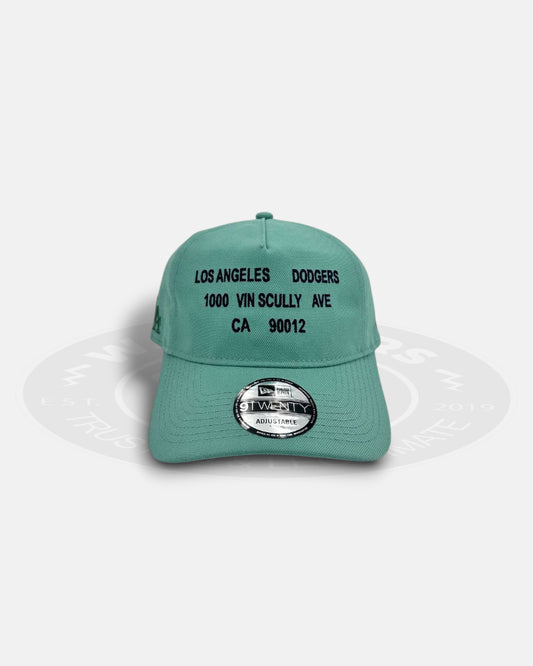 Los Angeles Dodgers Street Code Light Green Code 9TWENTY Strapback Hat