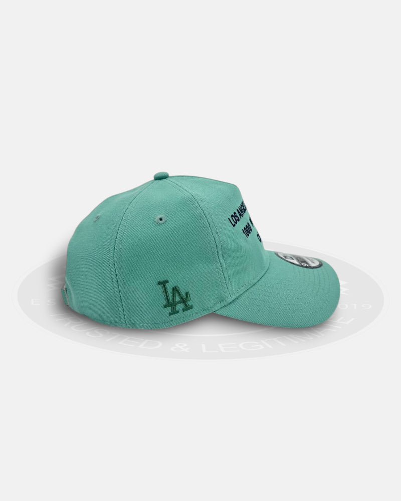 Los Angeles Dodgers Street Code Light Green Code 9TWENTY Strapback Hat
