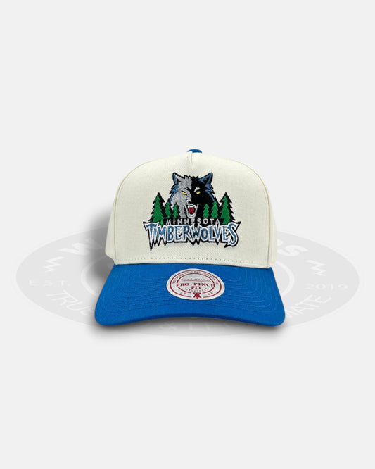 Minnesota Timberwolves HWC Two-Tone Pro Pinch Snapback Hat