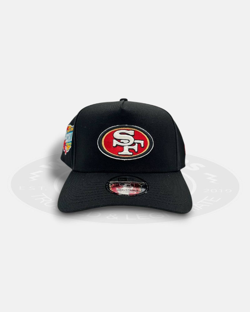 San Francisco 49ers Pro Bowl Hawaii 1999 Black 9Forty A-Frame Snapback Hat