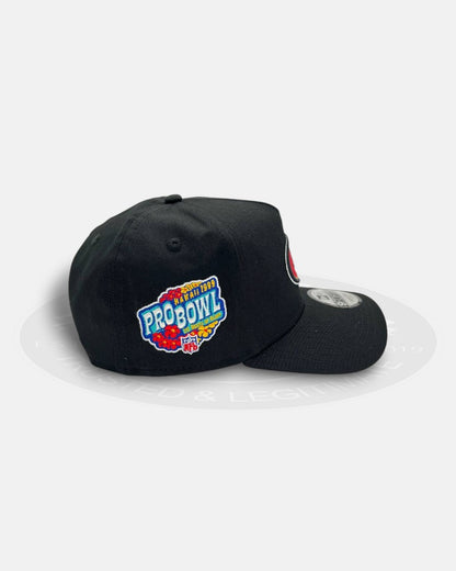 San Francisco 49ers Pro Bowl Hawaii 1999 Black 9Forty A-Frame Snapback Hat