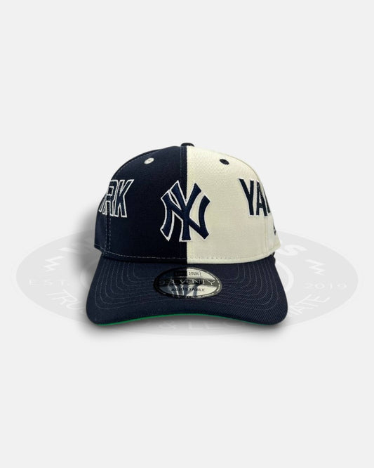 New York Yankees Split Two Tone 9Seventy Snapback Hat