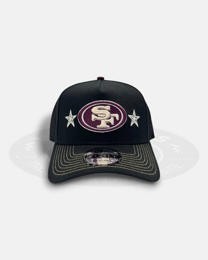 San Francisco 49ers Ivory Stars Outlaws 9Forty A-Frame Snapback Hat
