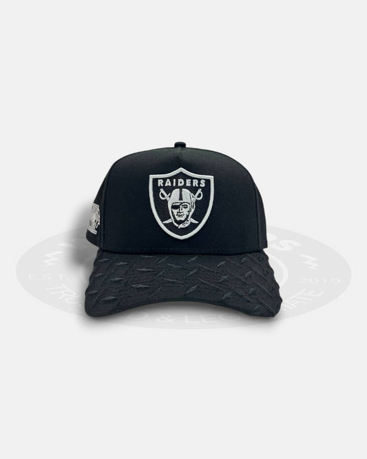 Las Vegas Raiders Super Bowl XVIII 9Forty A-Frame Snapback Hat