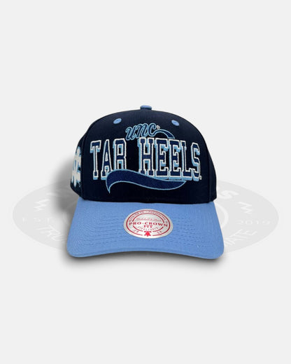North Carolina Tar Heels UNC Two Tone Pro Crown Snapback Hat
