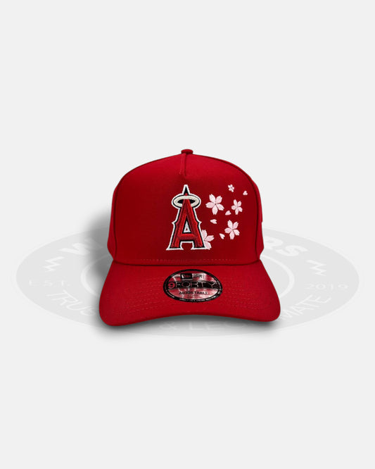 Los Angeles Angels Sakura Blossom 9FORTY A-Frame Snapback Hat