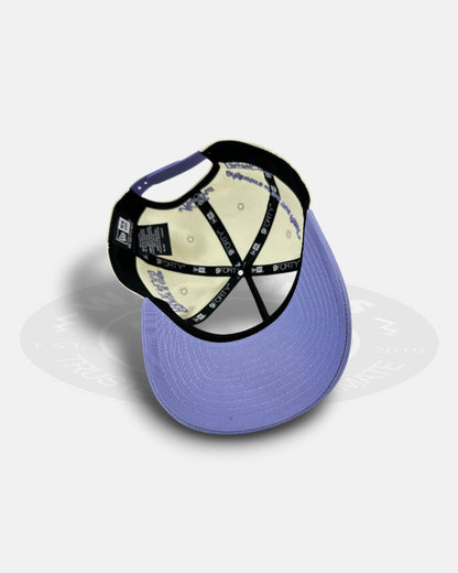 Mexico National Baseball Team New Era Originators 9FORTY A-Frame Snapback Hat Chrome Purple