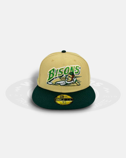 Buffalo Bisons 25th Anniversary Two Tone Green  59FIFTY Fitted Hat