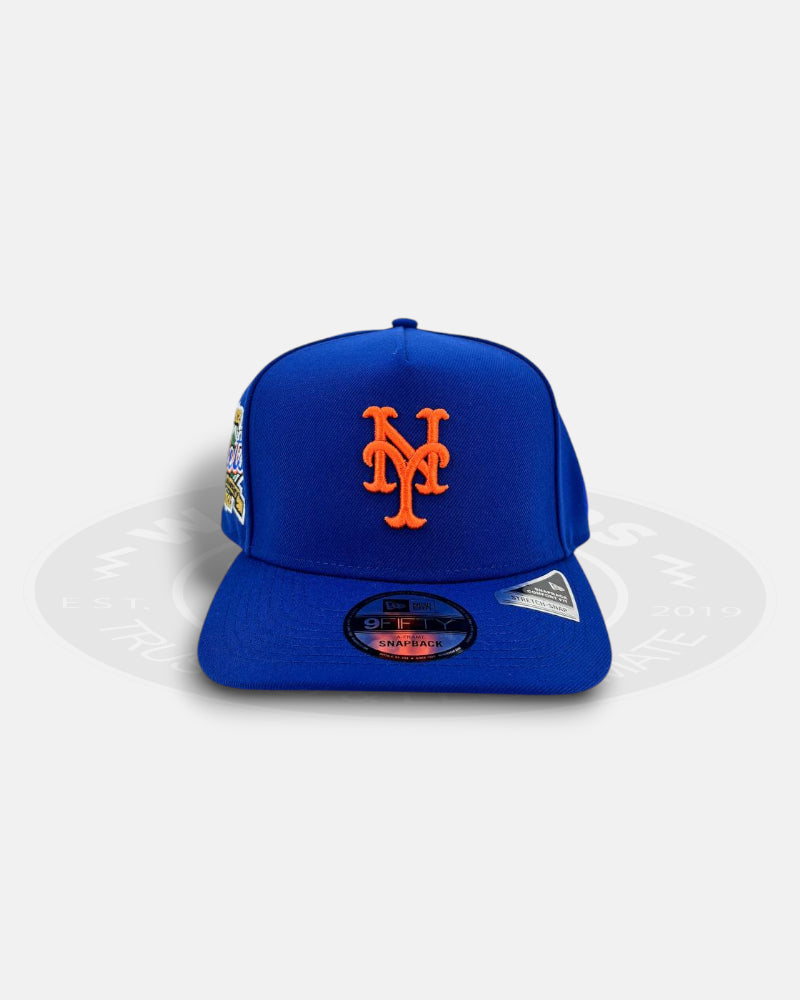 New York Mets 40th Anniversary Blue PreCurved 9FIFTY A-Frame Snapback Hat