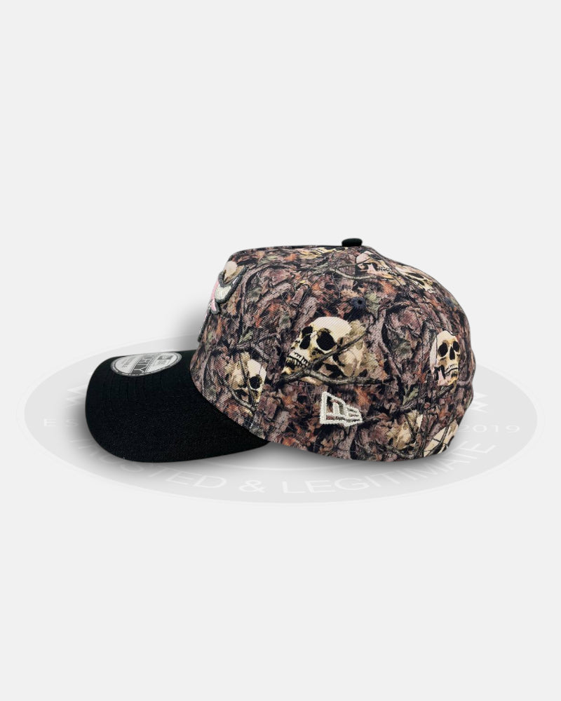 Chicago Bulls Skull Camo 9FORTY A-Frame Snapback Hat