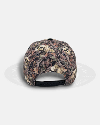 Chicago Bulls Skull Camo 9FORTY A-Frame Snapback Hat