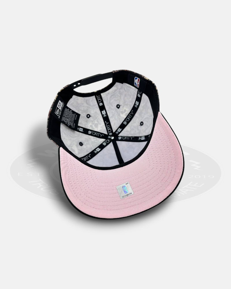 Chicago Bulls Skull Camo 9FORTY A-Frame Snapback Hat