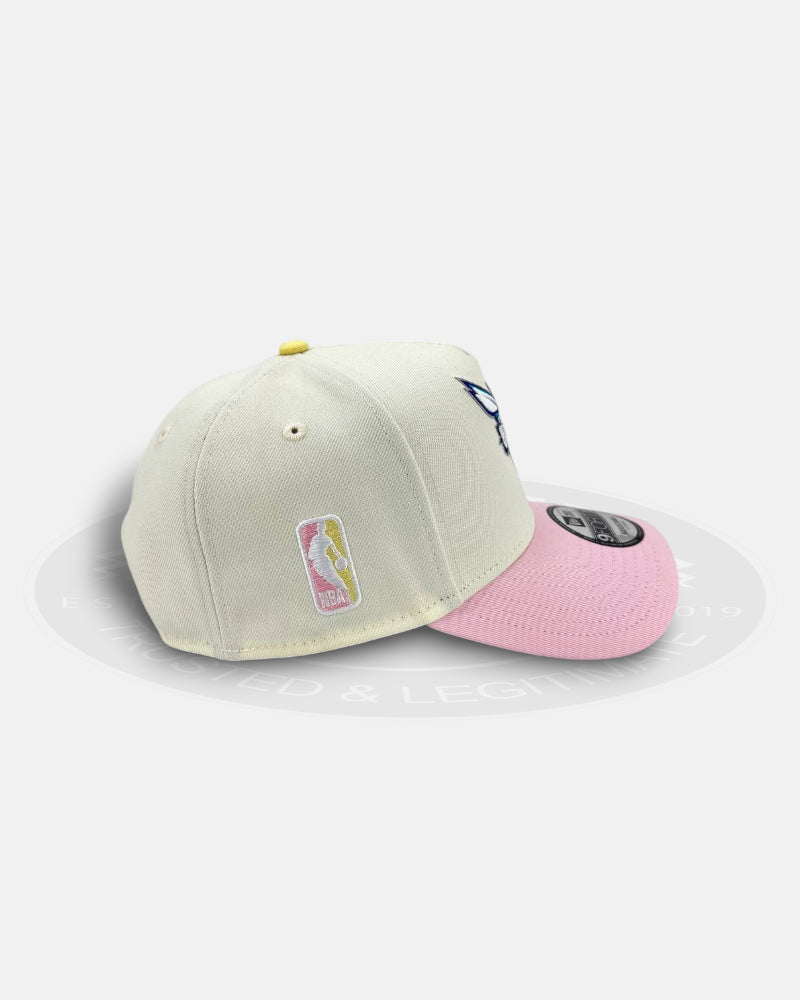 Charlotte Hornets Pink Citrus 9FORTY A-Frame Snapback Hat