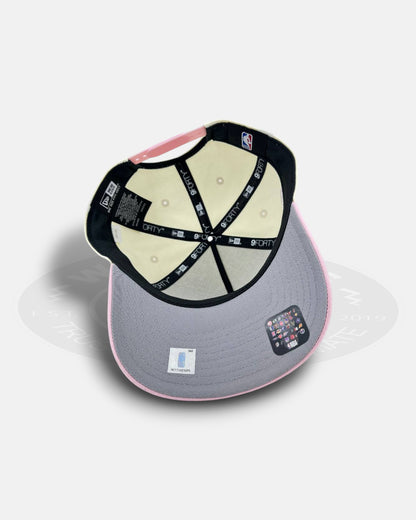 Charlotte Hornets Pink Citrus 9FORTY A-Frame Snapback Hat