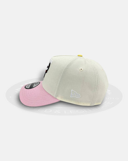 Chicago Bulls Pink Citrus 9FORTY A-Frame Snapback Hat