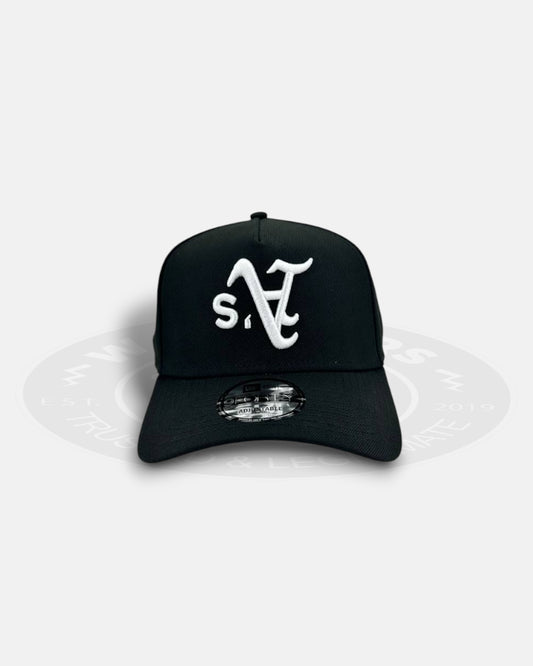 Oakland Athletics Upside Down Concrete Field 9FORTY A-Frame Snapback Hat
