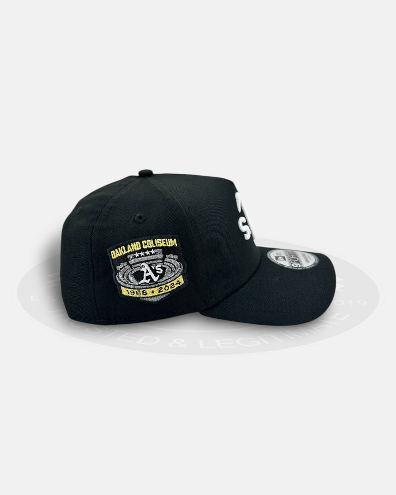 Oakland Athletics Upside Down Concrete Field 9FORTY A-Frame Snapback Hat