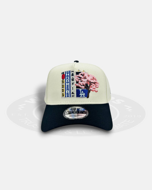 Los Angeles Dodgers Sakura Mirage 9FORTY A-Frame Snapback Hat