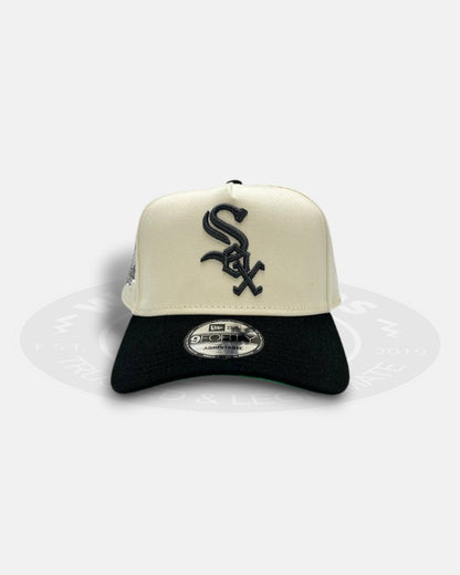 Chicago White Sox Comiskey Park Two Tone Chrome Black 9Forty A-Frame Snapback Hat