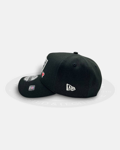 Las Vegas Raiders Love Hearts 9Forty A-Frame Snapback Hat