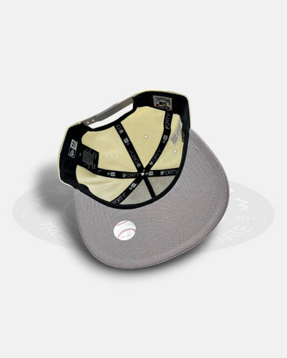 New York Yankees 1999 World Series Silver Grey A-Frame 9Forty Snapback Hat