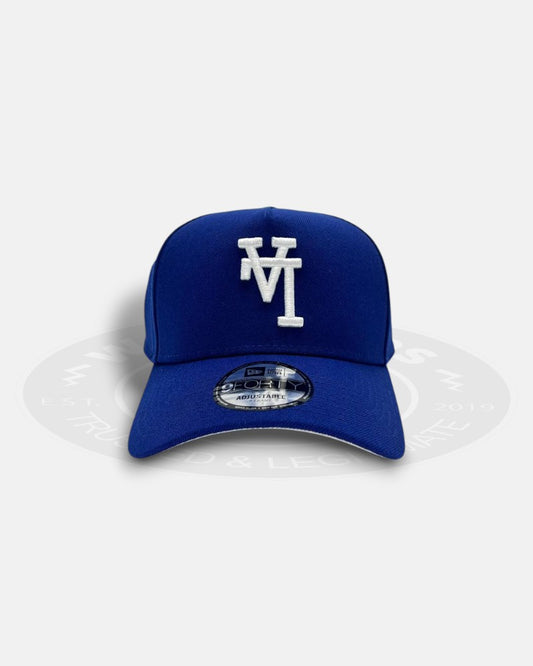 Los Angeles Dodgers Upside Down Royal Blue A-Frame 9Forty Snapback Hat