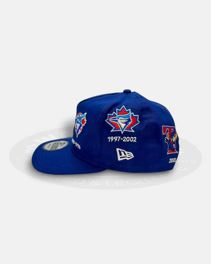 Toronto Blue Jays Logo Evolution The Golfer Snapback Hat