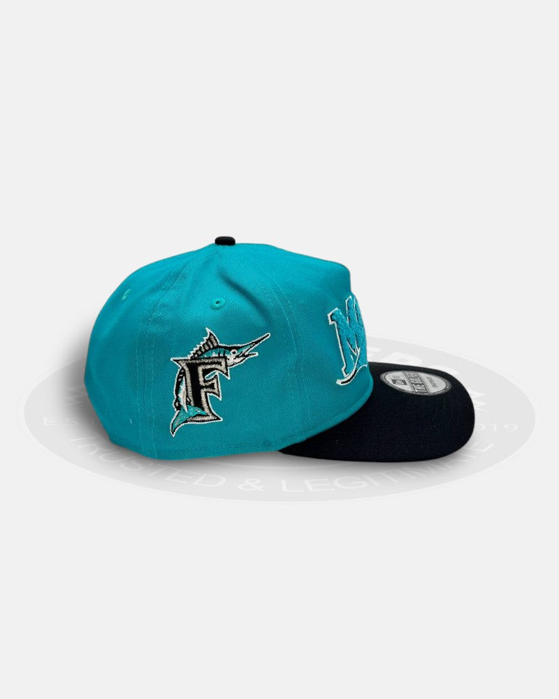 Florida Marlins Chenille The Golfer Snapback Hat