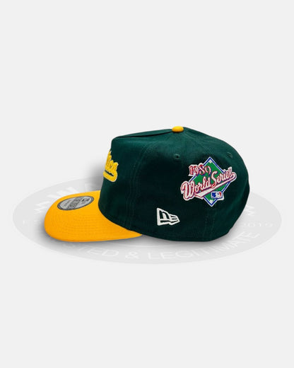 Oakland Athletics Chenille The Golfer Snapback Hat
