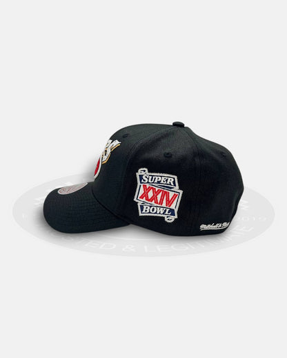 San Francisco 49ers Flame Pro Crown Snapback Hat