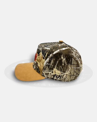 Los Angeles Lakers Real Tree  A-Frame 9Forty Snapback Hat