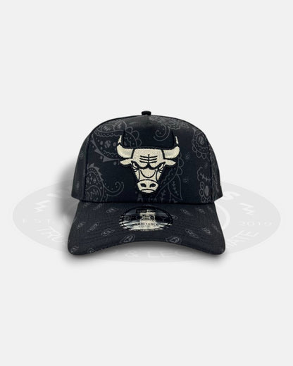 Chicago Bulls Paisley Edition A-Frame Snapback Hat