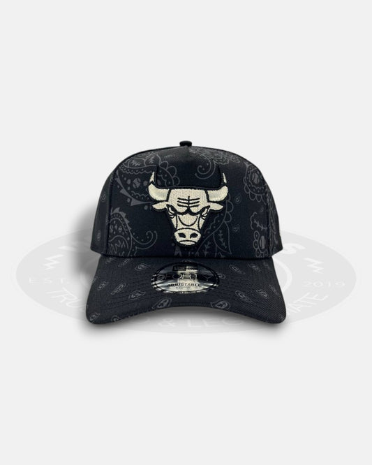 Chicago Bulls Paisley Edition A-Frame Snapback Hat