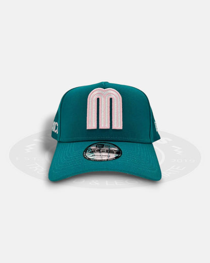 Mexican Baseball League Aqua Marine 9Forty A-Frame Snapback Hat