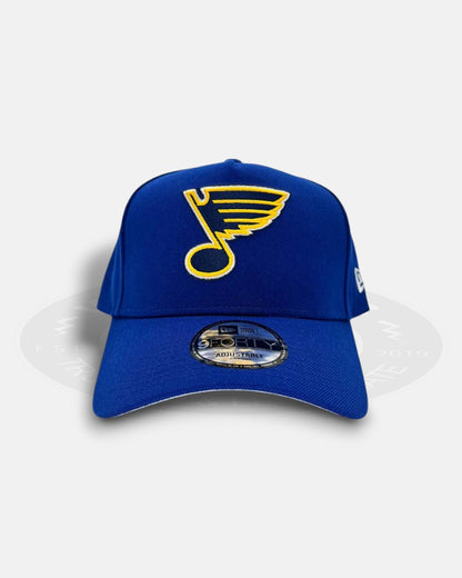 St Louis Blues Logo 9Forty A-Frame Snapback Hat