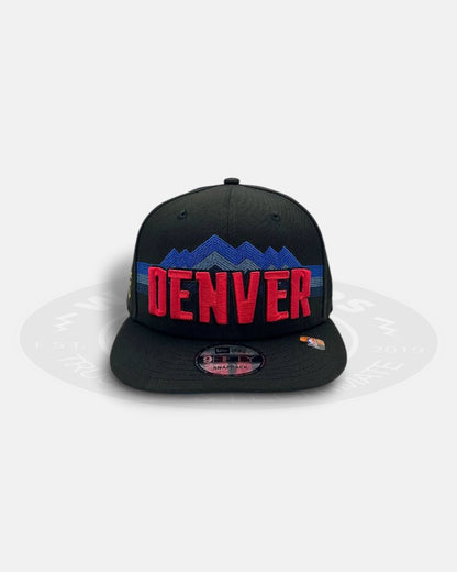 Denver Nuggets Bold Text 9Fifty Snapback Hat
