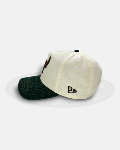 Chicago Bulls Windy City 6x Championships Corduroy Visor 9Forty A-Frame Snapback Hat
