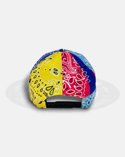 San Francisco 49ers Colored Paisley Patch 9Forty A-Frame Snapback Hat