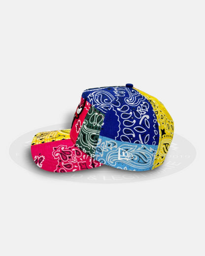 Chicago Bulls Colored Paisley Patch 9Forty A-Frame Snapback Hat